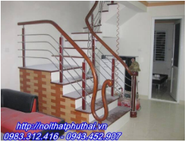 Cầu thang inox - Công Ty TNHH Thương Mại Và Xây Dựng Phú Thái